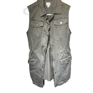 A New Day XS Sleeveless Utility Dress